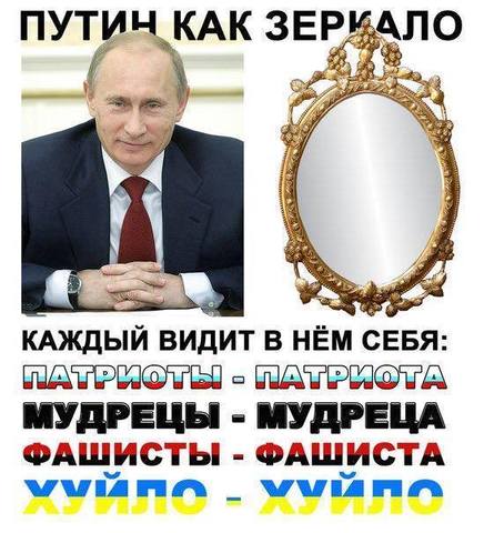 Путин как зеркало