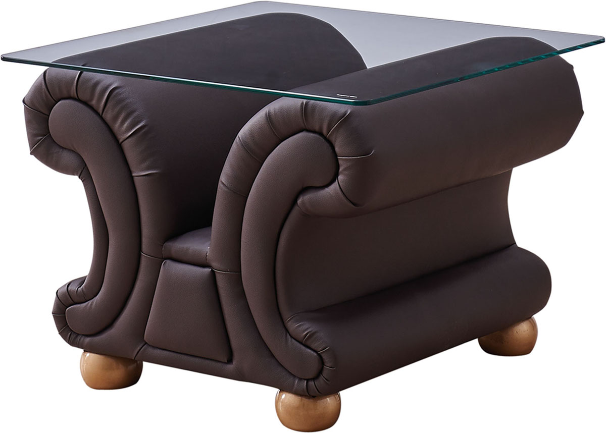 Living-Room-Furniture Classic-Living-Sets Versachi-Brown side 6