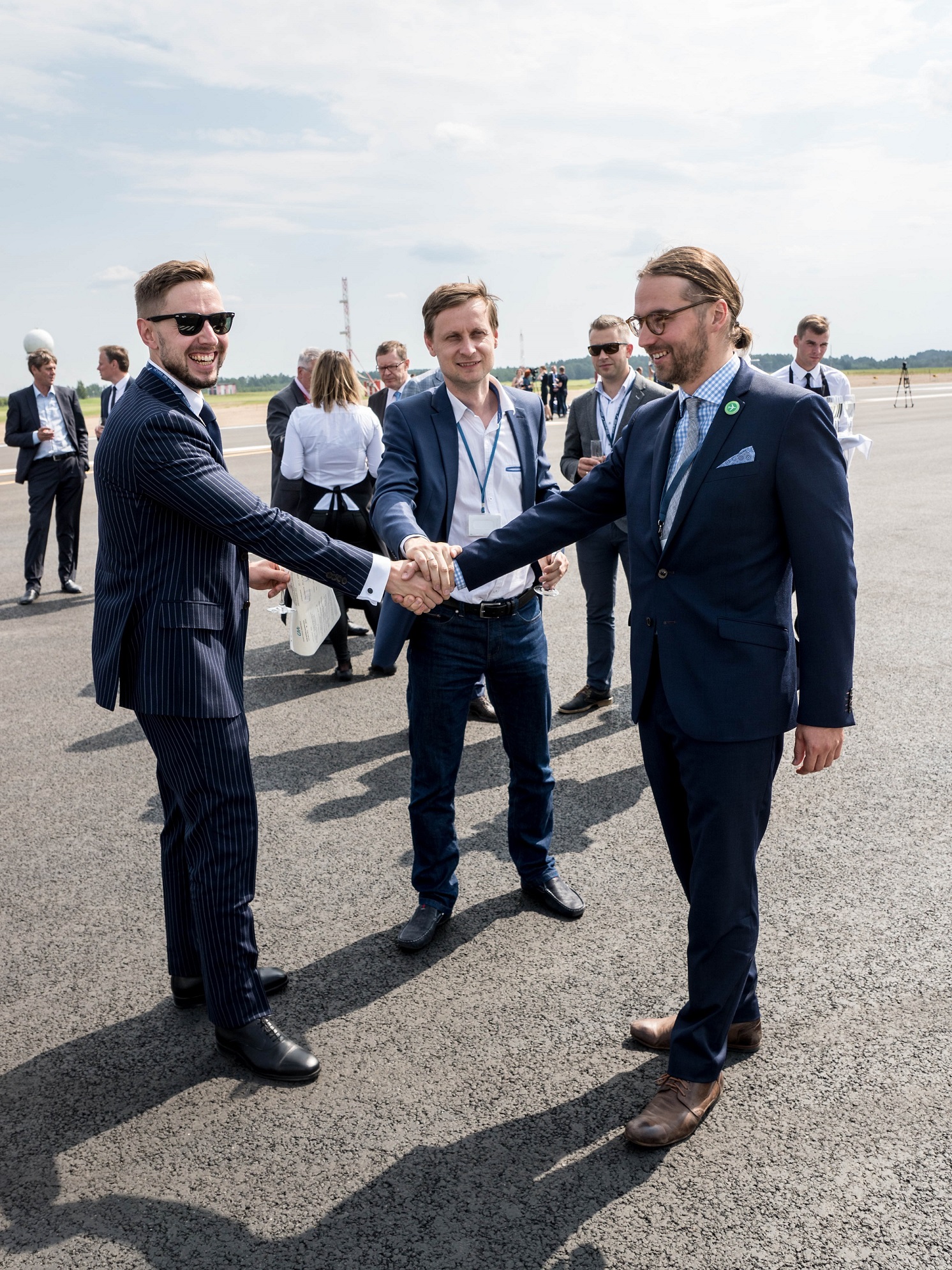 The opening of Vilnius airport (3)