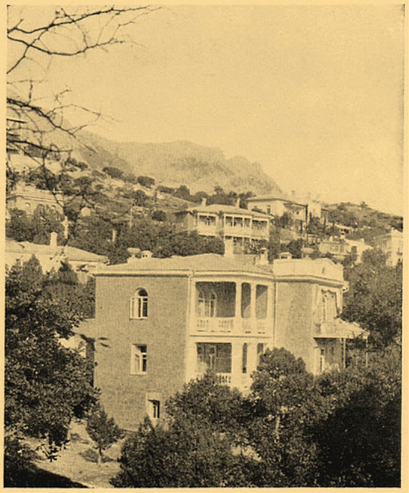 Симеиз. Дом-пансион Е.В.Арнольди. 1913 г