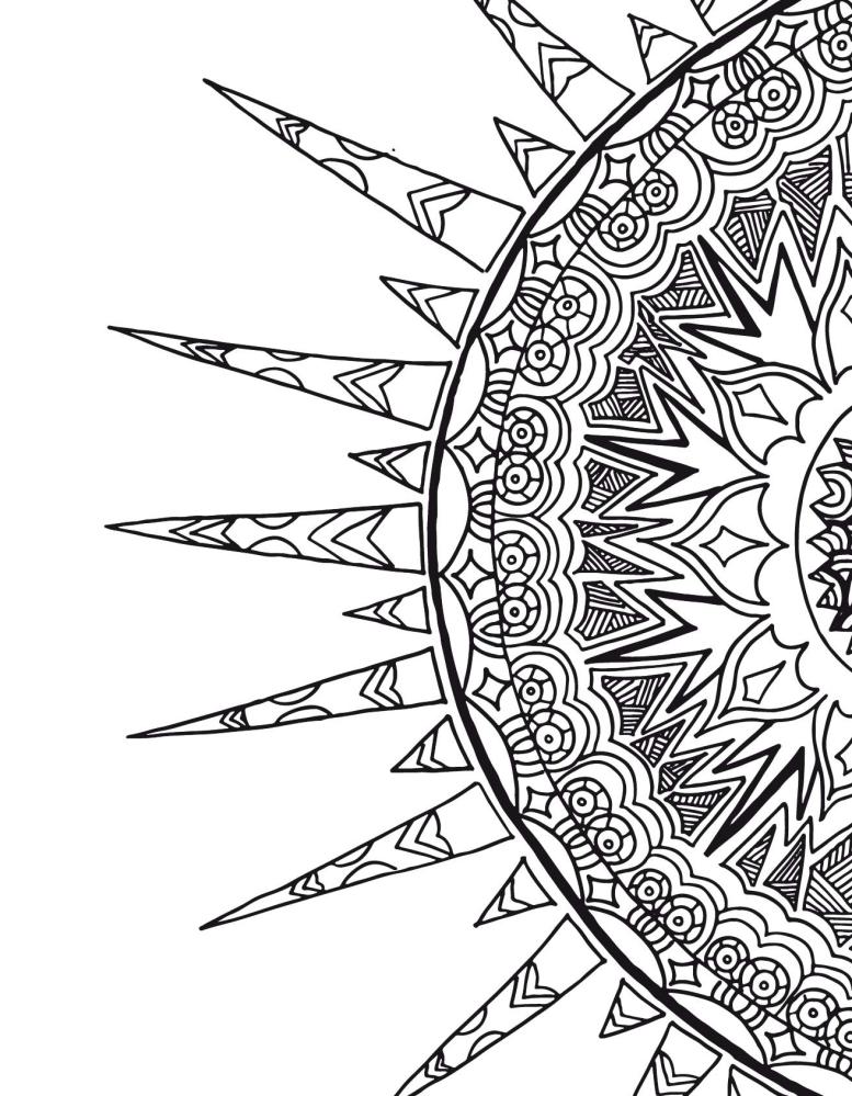 +Color the Cosmos - A Stress Relieving Adult Coloring Book9