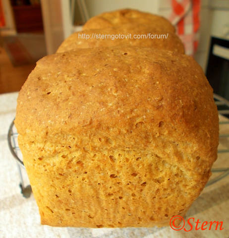 Хлеб пшенично-ржаной кабачковый