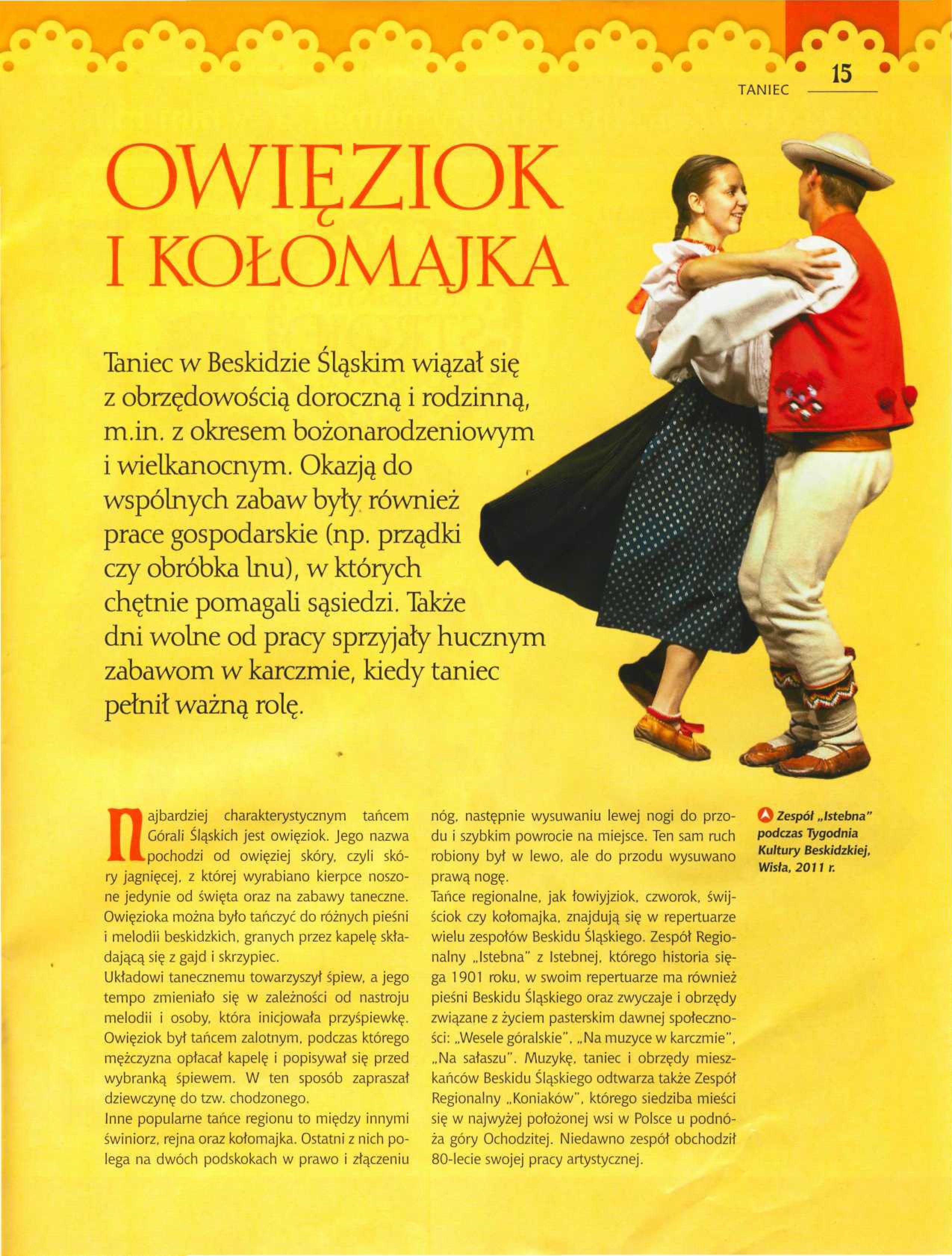 Polskie Stroje Ludowe №030 - Góralka z Beskidu Śląskiego-15