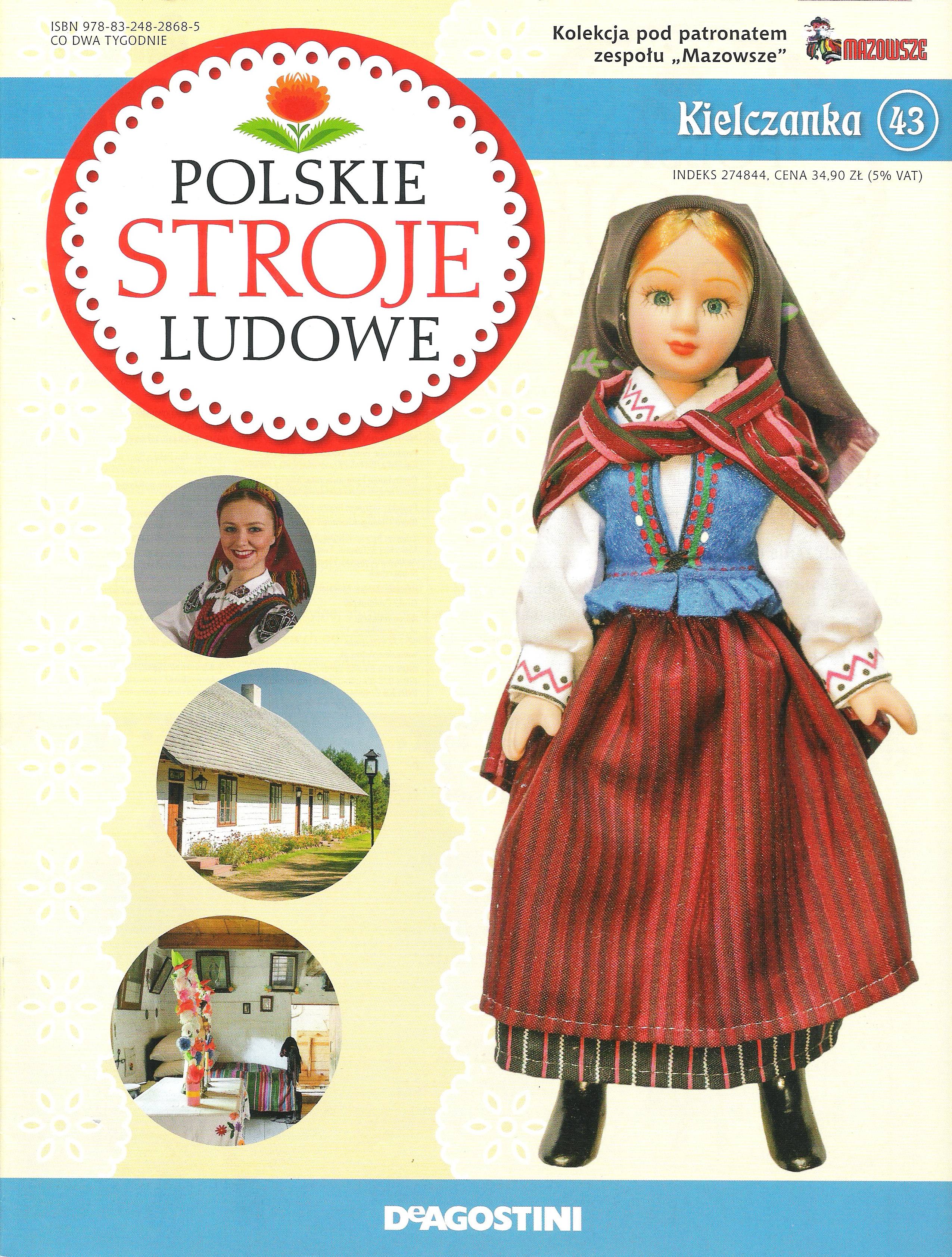 Polskie Stroje Ludowe №043 - Kielczanka - 1