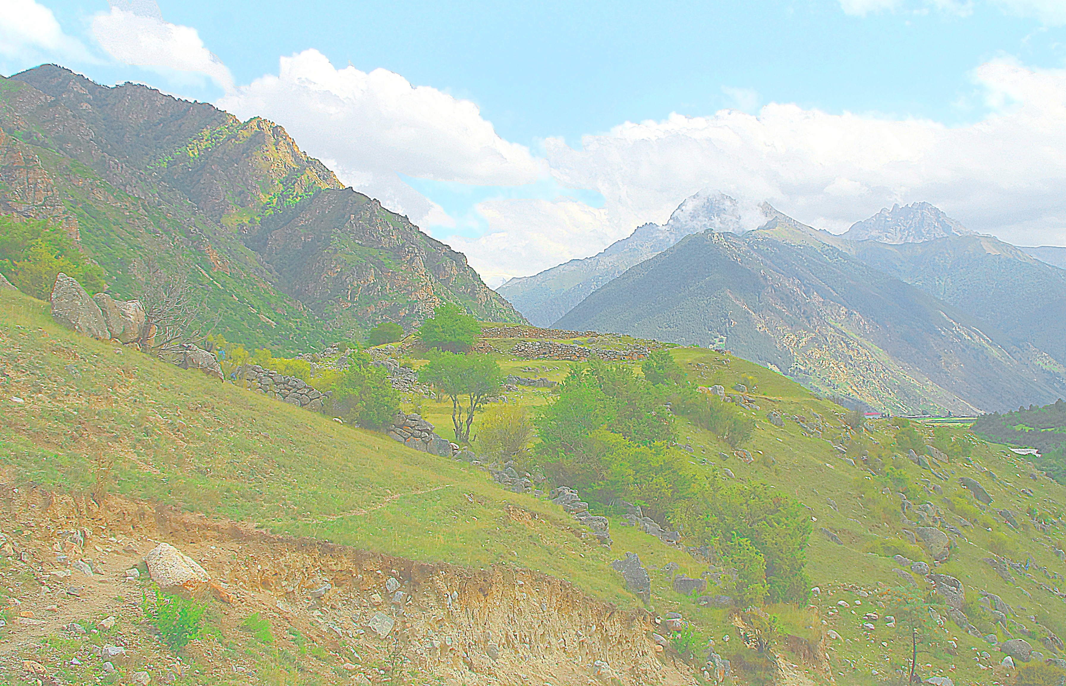 Склон долины верховьев Кубани. Фото Морошкина В.В.