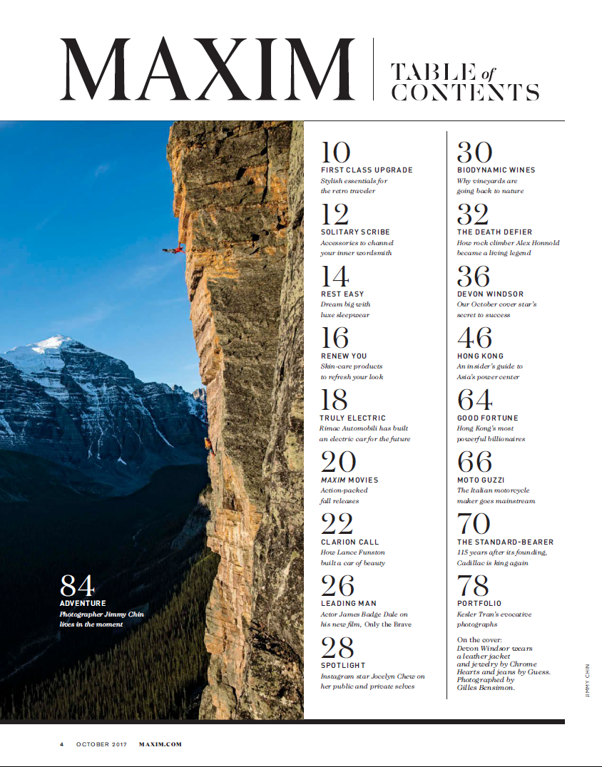 Maxim USA 10 2017