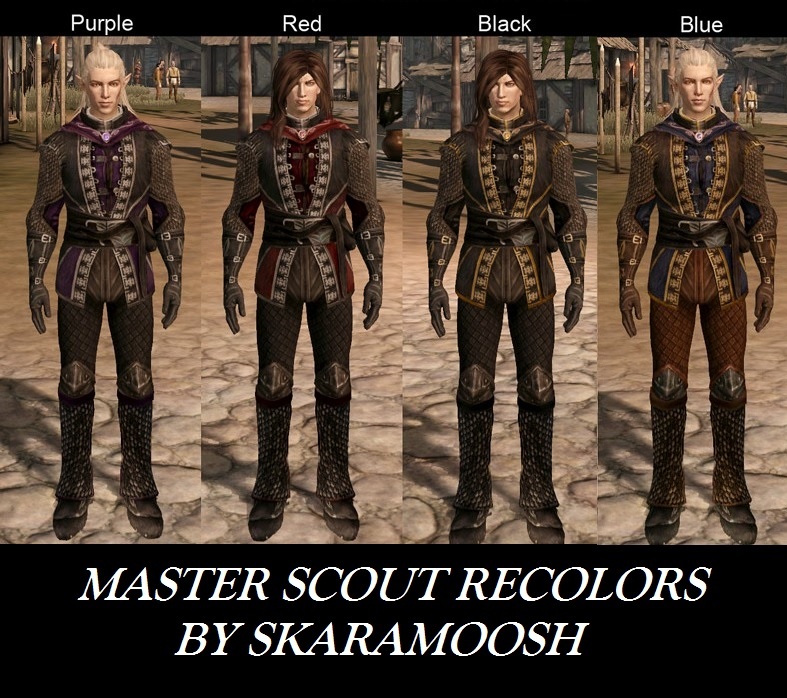 MASTER SCOUT RECOLORS