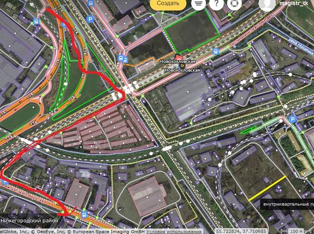 Новохохловская метро на схеме москвы новохохловская станция