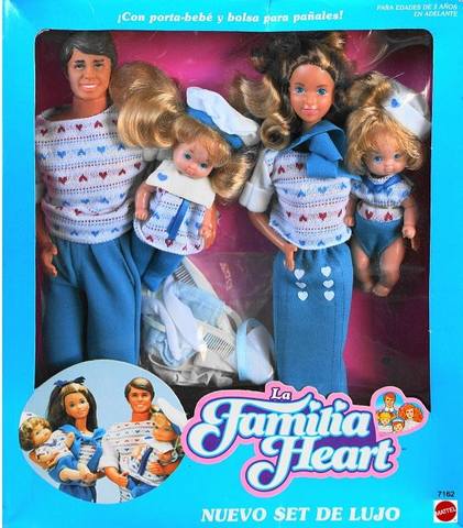 1988, La Familia Heart Nuevo Set De Lujo (Mexico) #7162