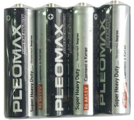 Батарейка SAMSUNG (AA) R06 1.5V (4 шт.) Pleomax, Shrink