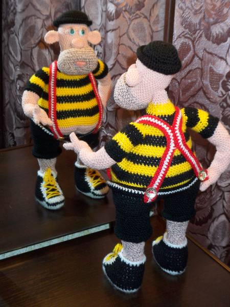 Пивной мух в зеркале2