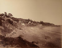 Симеиз. Вид жилых домов на побережье. 1860-1870 гг