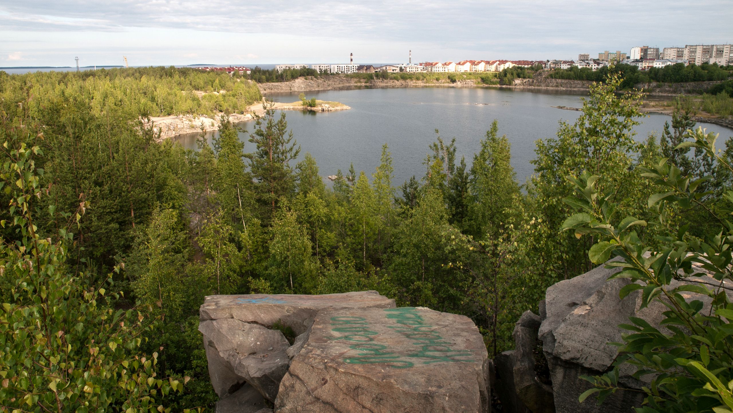 Каменный бор. Ключевской карьер.