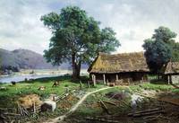 Mikhail Klodt – Вид на острове Валааме View of the Valaam Island (1857) c