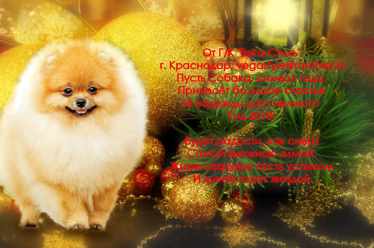 Поздравление клиентам с Новым годом и Рождеством!