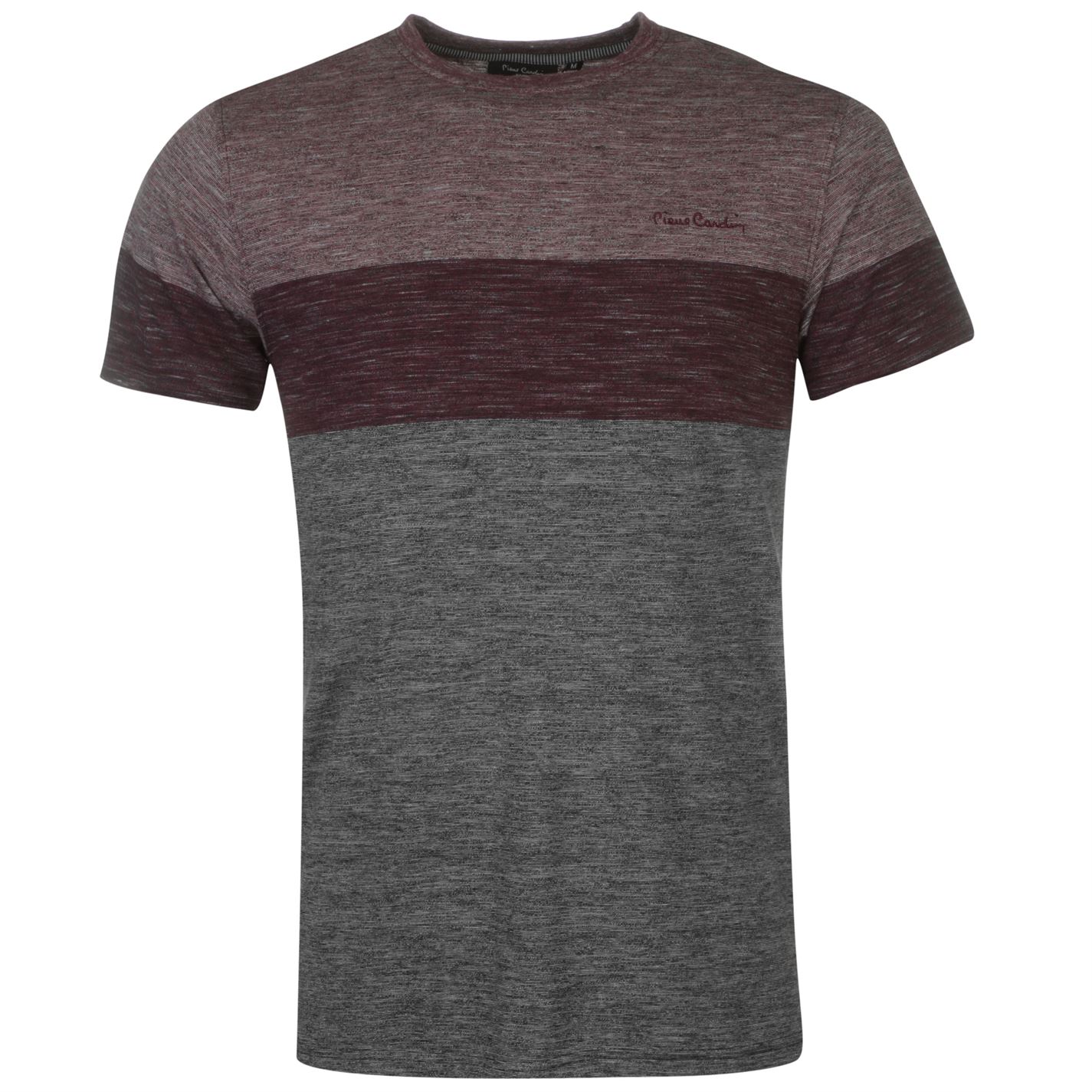 Yarn Dye Panel T Shirt