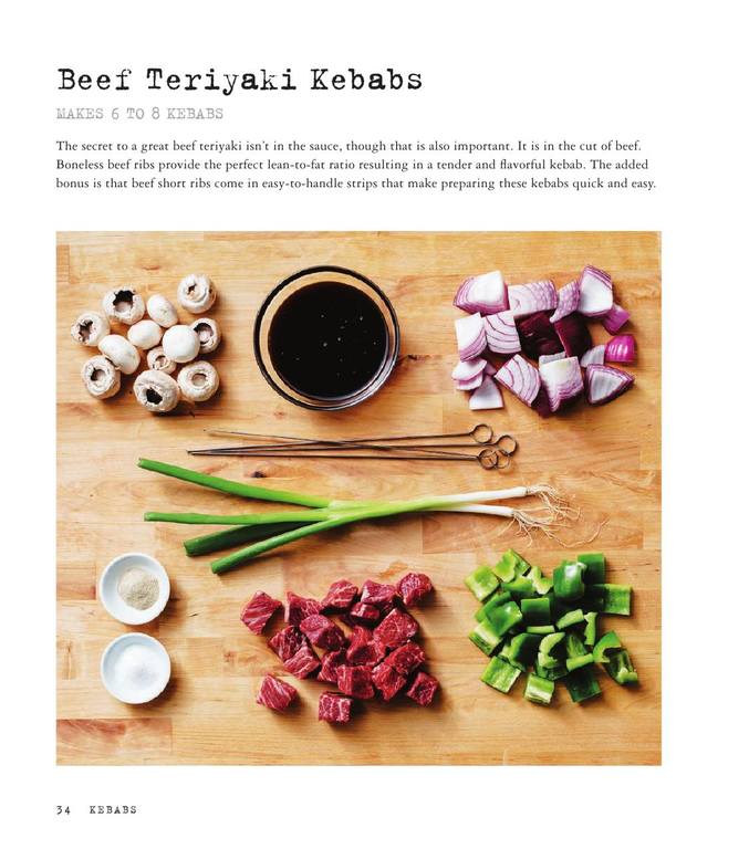 Kebabs 75 Recipes for Grilling 36