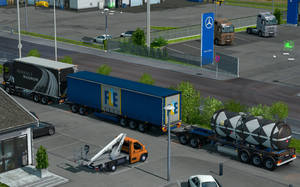 Euro Truck Simulator 2 Mod Auto Stop 44