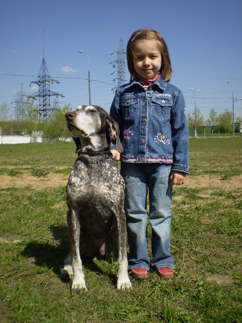 Алиночка с Джесси-26.04.08г.