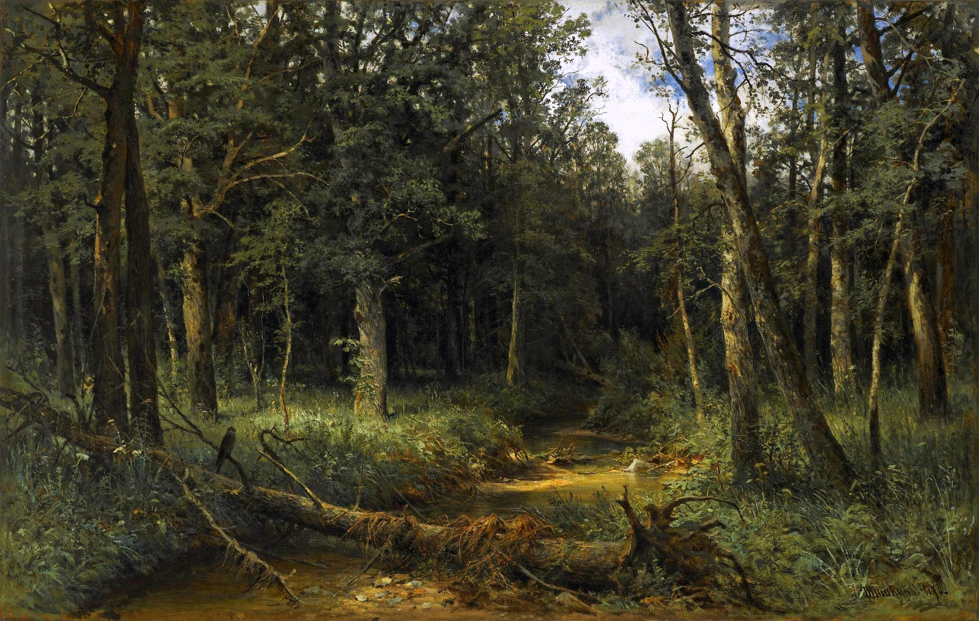 Темное дерево The Dark Wood (1876)bb