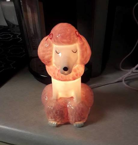 poodle lamp