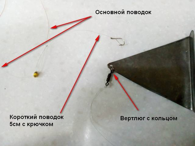 Монтаж оснастки вертолет для фидера, схема и применение