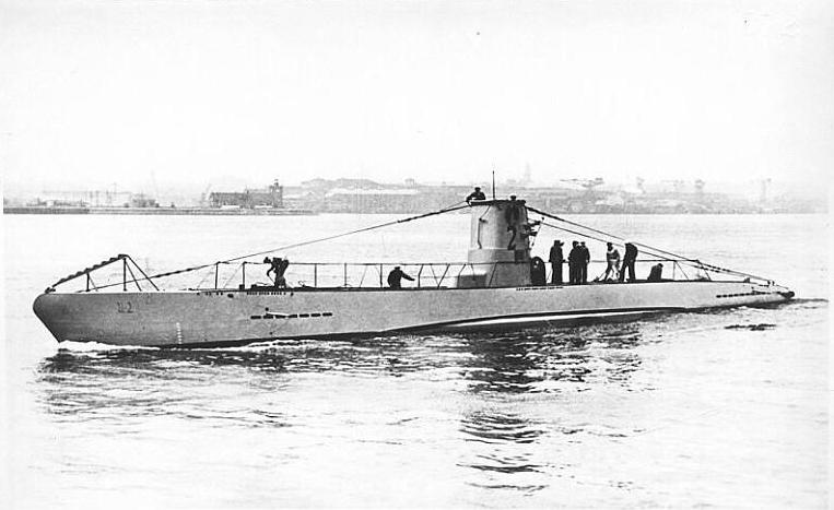 German-Kriegsmarine-submarine-U-2-Type-IIA-U-boat-Kiel-1935