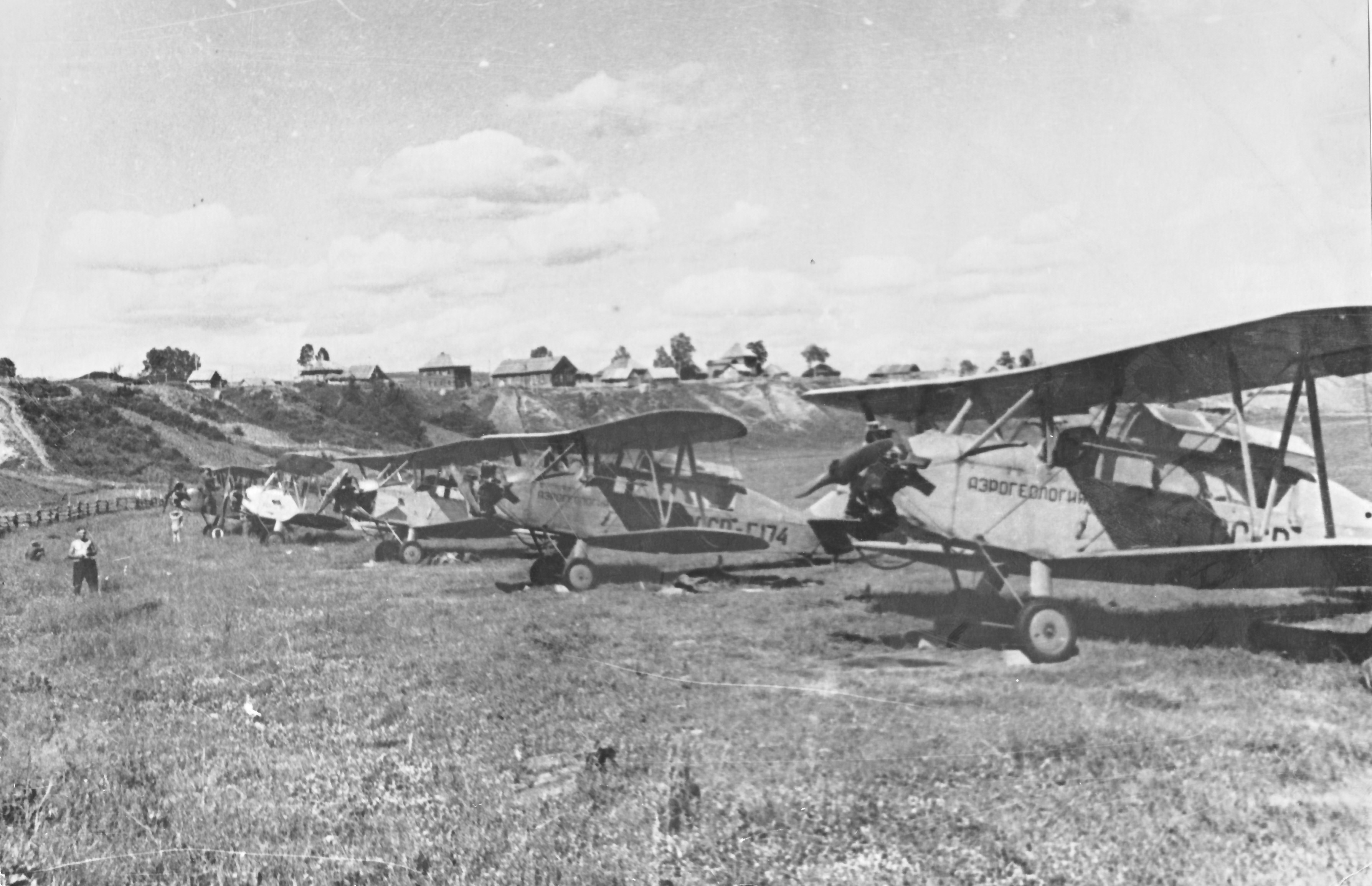 АЭРОДРОМ В КУЗЕДЕЕВЕ 0009