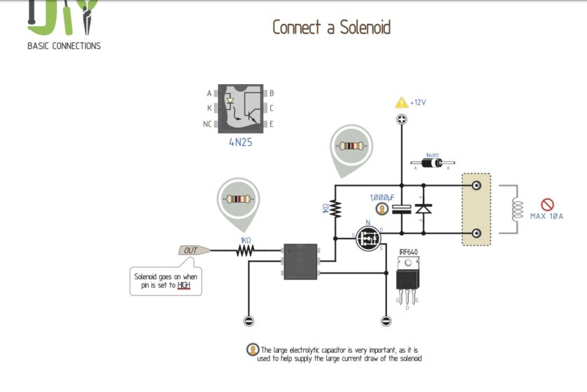 Схема Включения Электромагнита | Аппаратная Платформа Arduino