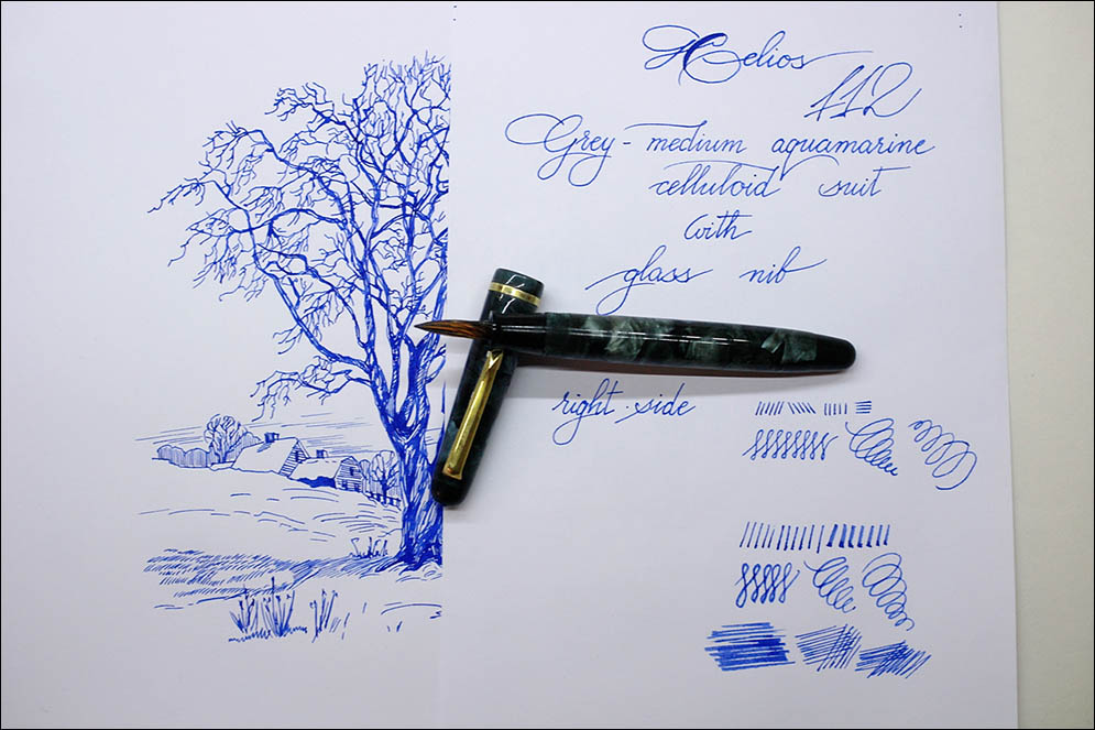 Helios 112 with Glass Nib