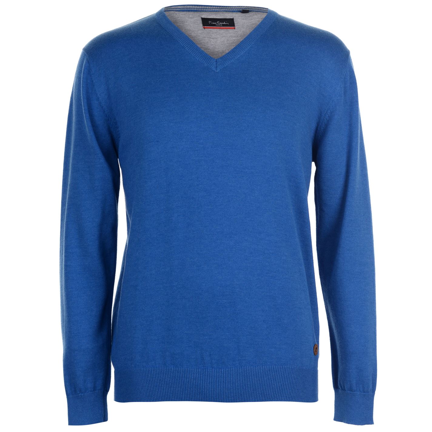 V Neck Knitted Jumper Herren