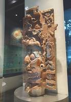 В Музее ацтекской культуры в Мехико. Деревянная фигура. Фото Морошкина В.В.