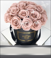 букет роз и бабочки