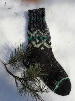 носки из собачьей шерсти