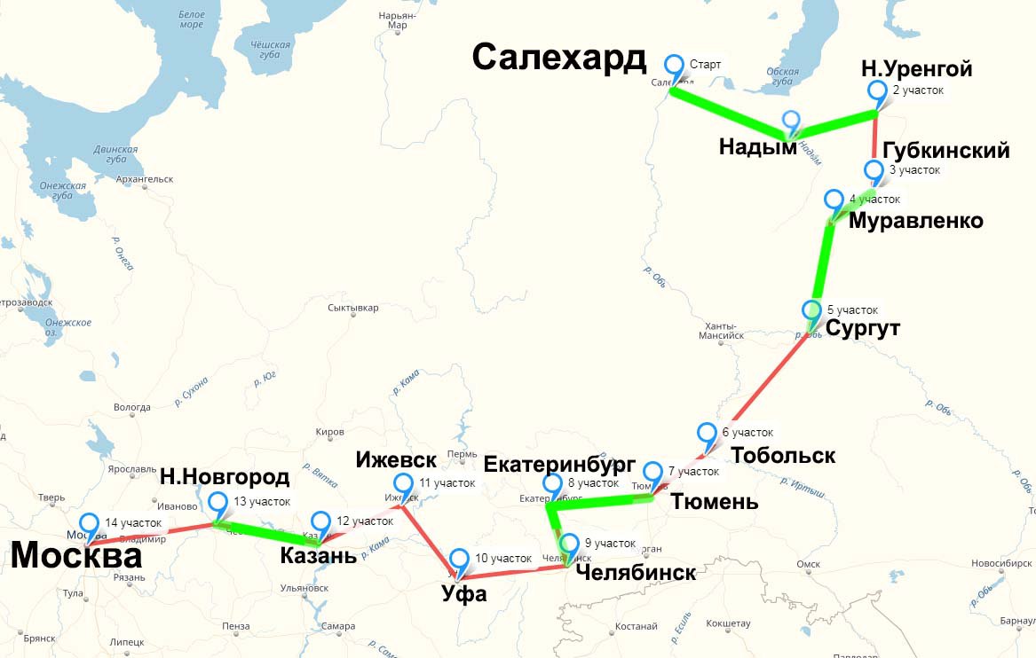 Чебоксары новосибирск карта