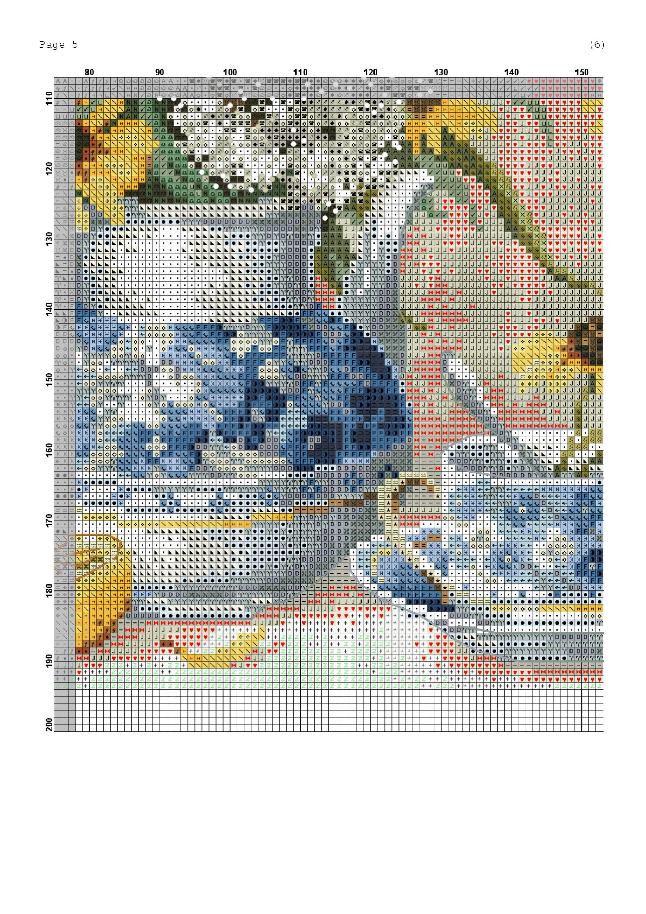 вышивка цветочный чай5