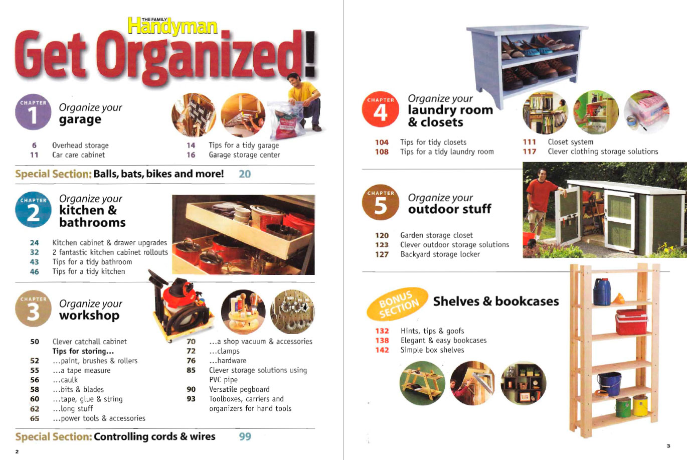 Get organized! 155 DIY Projects / The Family Handyman Special Issue