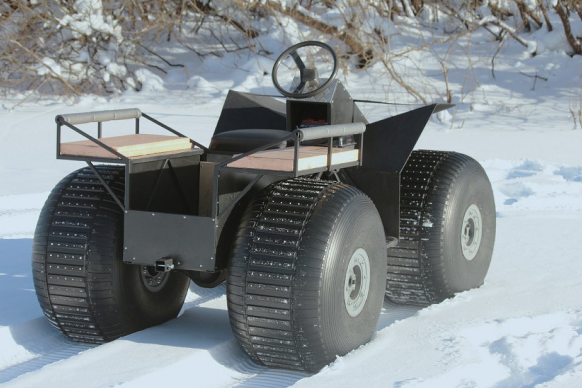 Пневмоход Шограш 4×4 Амфибия