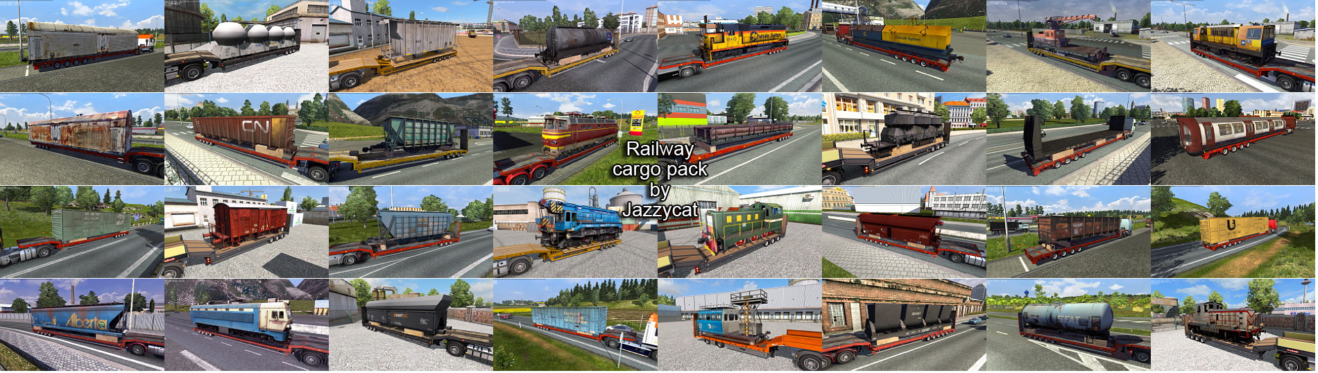 Railway Cargo Pack v1.8.4 [ATS]