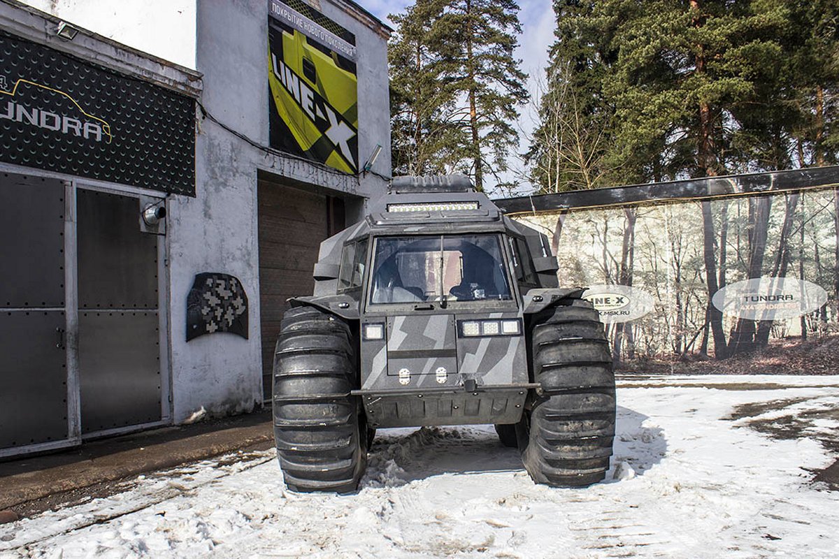 Снегоболотоход Шерп 4×4