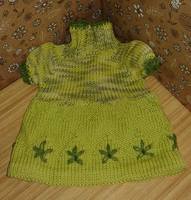 Зеленое платье