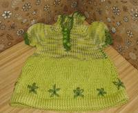 Зеленое платье сзади