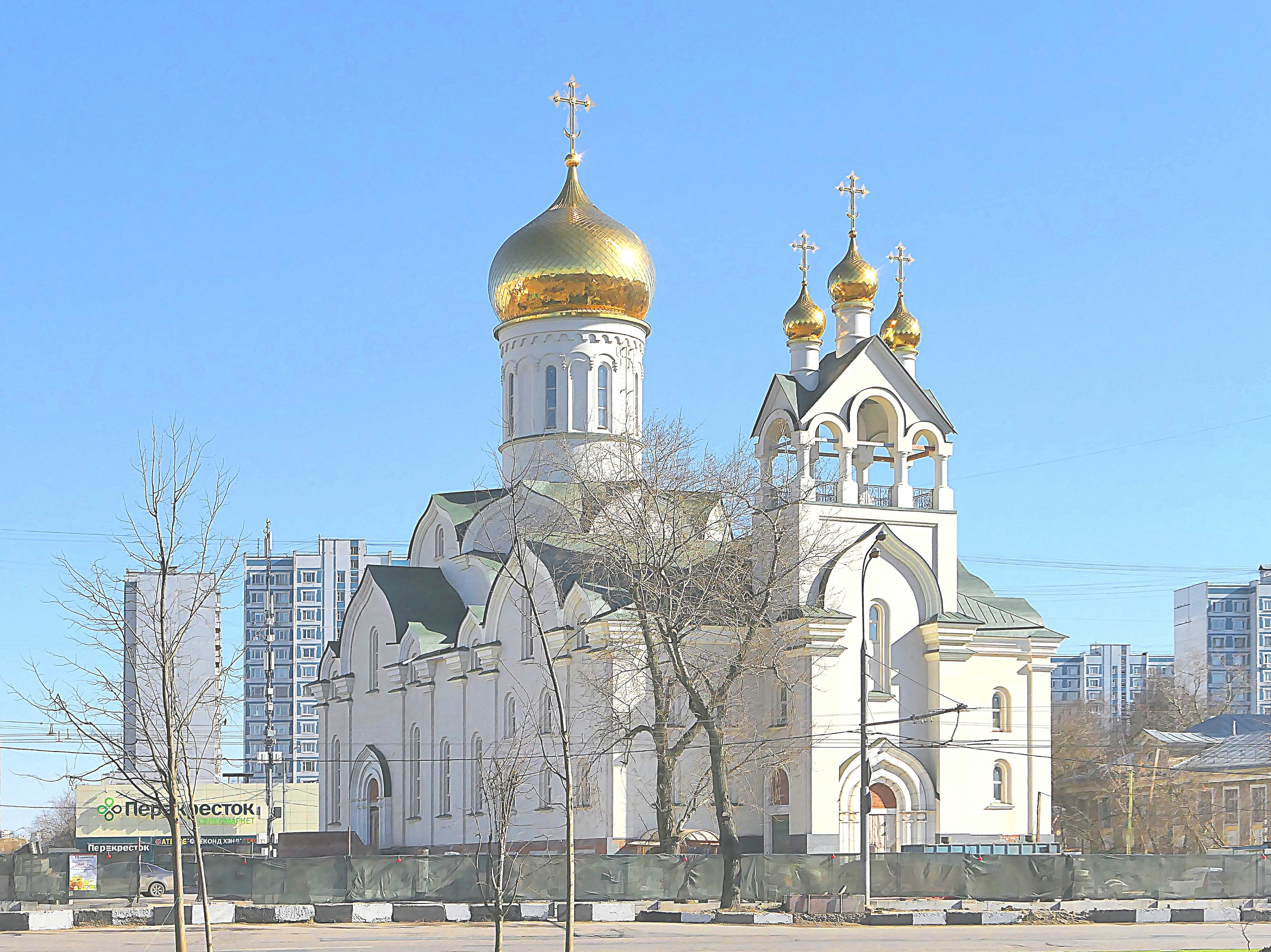 Новая церковь на Мичуринском пр. в Раменках. Фото Морошкина В.В.