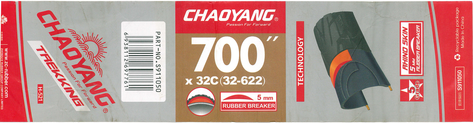 Chao Yang 700x32C (32-622) H-521 scan small