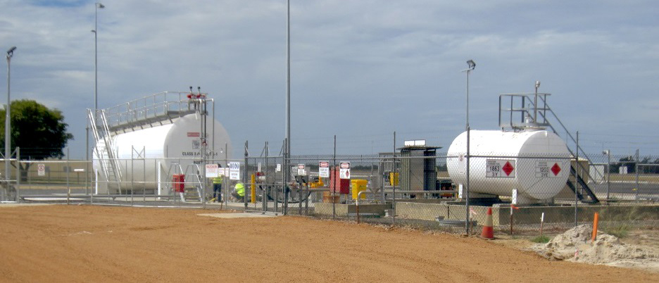 Air BP has invested in two new fuel tanks and a self serve facility at Busselton Airport Australia