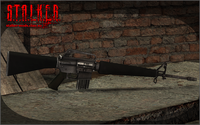 Модель оружия M16A1