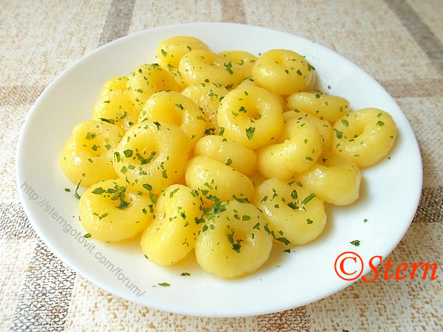 Картофельные галушки по-польски