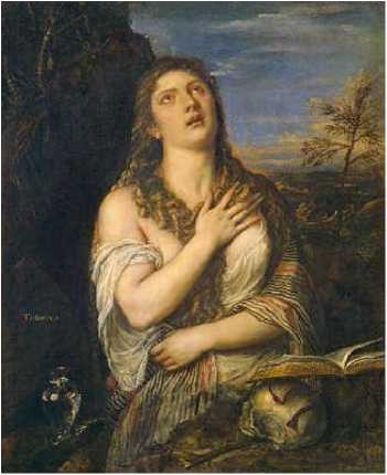 Тициан, «Кающаяся Мария Магдалина» (1560 г.)