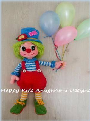  Милый Клоун от Happy Kids Amigurumi Designs 21.08. - 21.10. 22467634_m