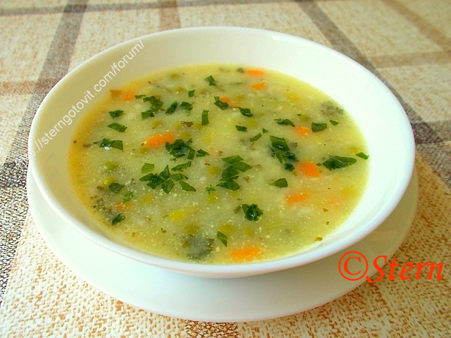 Суп овощной диетический «Не нужно завидовать»